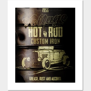 Hotrod Custom Iron Posters and Art